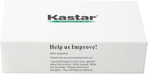 Kastar Replacement Video Camera Battery for Panasonic PV-BP18, PV-BP17, PV-BP15, HHR-V20A/1B, HHR-V40A/1B, VW-VBH1E,