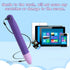 Kid-Friendly Stylus Pen for Touch Screens, Capacitive Stylus Pen with Tether, Kid Tablet Stylus Pen, Children's Crayon