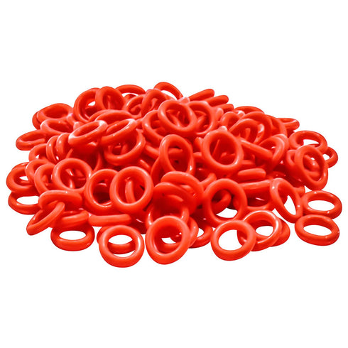 ThreeBulls 120Pcs Clear Rubber O-Ring Keyboard, O-Rings Keycaps, Switch Dampeners Keycap, for Cherry