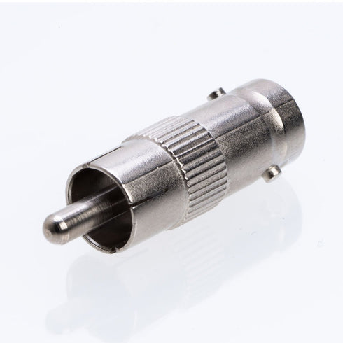 BNC Female to RCA Male Adapter Straight Connector for CCTV Security Camera Systems, 30 Pack