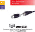 GE 2-Pack RCA Coupler Adapter - Female-to-Female Audio Video Connectors, Composite Component Extender