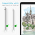 MJKOR 1st 2nd Pro(1 Soft Paperfeel Damping Tips Replacement Compatible with Apple Pencil Gen & Gen, Noise Reducing Pen