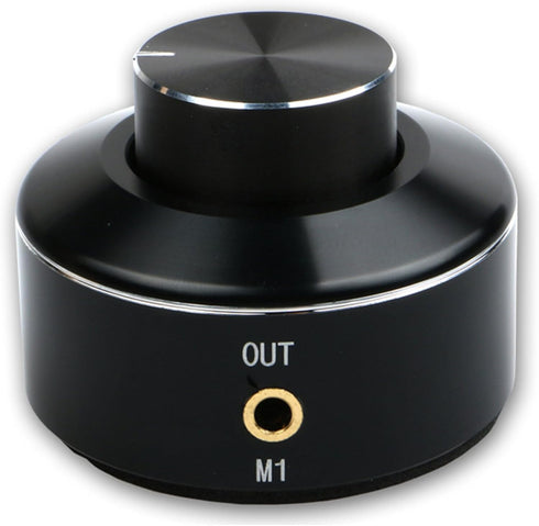 Premium Aluminium Mini Volume Control Knob, 3.5mm Audio Control for Headphones, Speakers & More