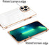 KANGHAR Case for iPhone 13 Pro Max Luxury Cute Plating Electroplated Design Full-Body Anti-Scratch Shockproof Bumper