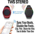 Frewico X10 MP3 Wearable Portable Waterproof Bluetooth Speaker Watch Clip Speaker Player Handsfree Clear Call