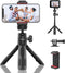 ULANZI M12 Extendable Selfie Stick for Gopro, Portable Vlog Tripod Stand with Phone Mount and Gopro Adapter