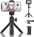 ULANZI M12 Extendable Selfie Stick for Gopro, Portable Vlog Tripod Stand with Phone Mount and Gopro Adapter