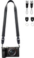 YMTHamaz3 Camera Neck Straps Short,Binocular Strap with Quick Release Buckle,Washable,Black,39 Inch