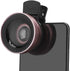 2 in 1 Phone Lens, 0.45X Super Wide Angle and Macro Clip On Lenses for Mobile Phones