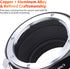 K&F Concept Lens Mount Adapter for Nikon AI F Mount Lens to Micro Four Thirds (MFT, M4/3) Camera - Matting Varnish