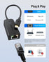 Cable Matters USB C to Ethernet Adapter with PXE, MAC Address Clone, Black, Compatible with MacBook Pro