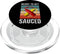 Funny Mayonnaise and Tomato sauce Bottle Ready to get sauced Funny Tomato Sauce and Mayonnaise Bottle PopSockets MagSafe