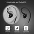 Wired Sports Earbuds with Microphone, 3.5mm Plug, Metal Shell, Over Ear Hook for Running, Gym, Workout, Exercising.