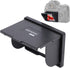 3.2 Inch Zopsc Camera Viewfinder Sunshade, Foldable LCD Screen Sun Hood for Camera Screen, Compatible with Select DSLR