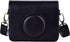 Rieibi Mini EVO Case - Retro PU Leather Protective Case for Fujifilm Instax Mini EVO Instant Camera - Black with