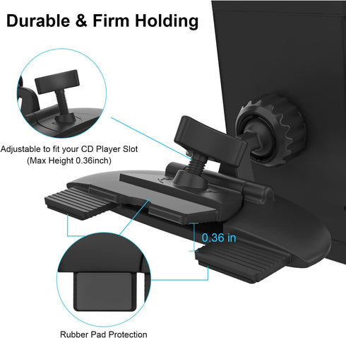 Replacement CD Slot Mount Base Car Phone Holder Part, 17.2mm Ball Joint CD Slot for Phone Mount Holder, Magnetic Mount, GPS Mount