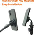 YKI 17mm 17mm/0.67inch 360 Magnetic Phone Mount Adapter Compatible with Mag Safe, ViewStable Magnetic Car Phone Mount