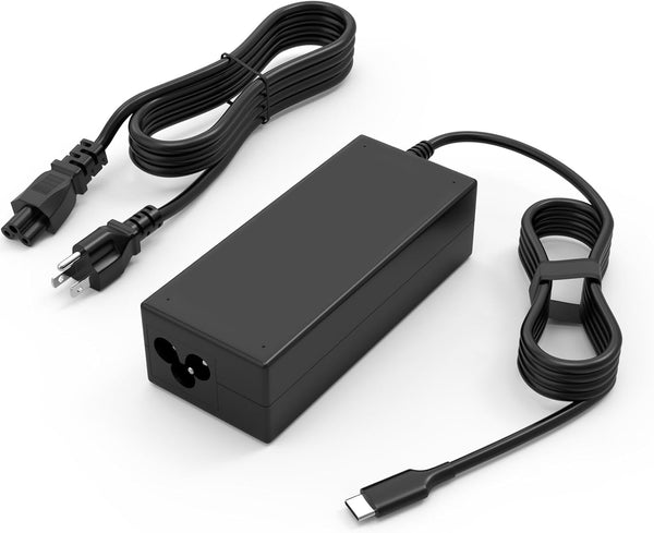 DECSZDY 45W USB-C Laptop Charger Compatible with HP Chromebook Computer and More USB