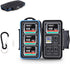 JJC Memory Card Case for 6 Cfast Compact Flash Cards, 12 SD Cards