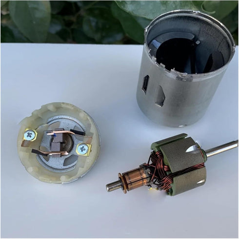 MOICEYHF 535 3.7V 5V 6V 35.8mm DC electronic starter Round electronic starter High Speed Power Threaded Shaft Carbon