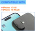 16/17 Security(2 Pack) Privacy Cover Compatible for iPhone |with Front Camera Cover,Protect Privacy and Security