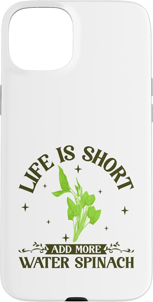 Water Spinach Lover Designs Add more Water Spinach Case for iPhone 15 Plus
