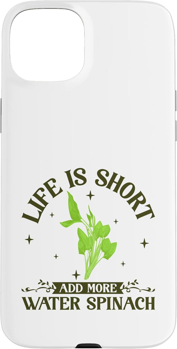 Water Spinach Lover Designs Add more Water Spinach Case for iPhone 15 Plus