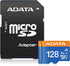 ADATA 128GB 10 V10 A1 100 (AUSDX128GUICL10A1-RA1) Premier MicroSDHC/SDXC UHS-I Class Memory Card with Adapter Read up