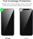 12/12 6.1-Inch, 9H 3-Pack JETech Full Coverage Screen Protector for iPhone Pro Tempered Glass Film Case-Friendly, HD