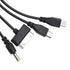 1 Piece 10 In 1 USB Multi Charger Cable, 20CM/7.87in Universal USB to Multi Plug for Smartphone