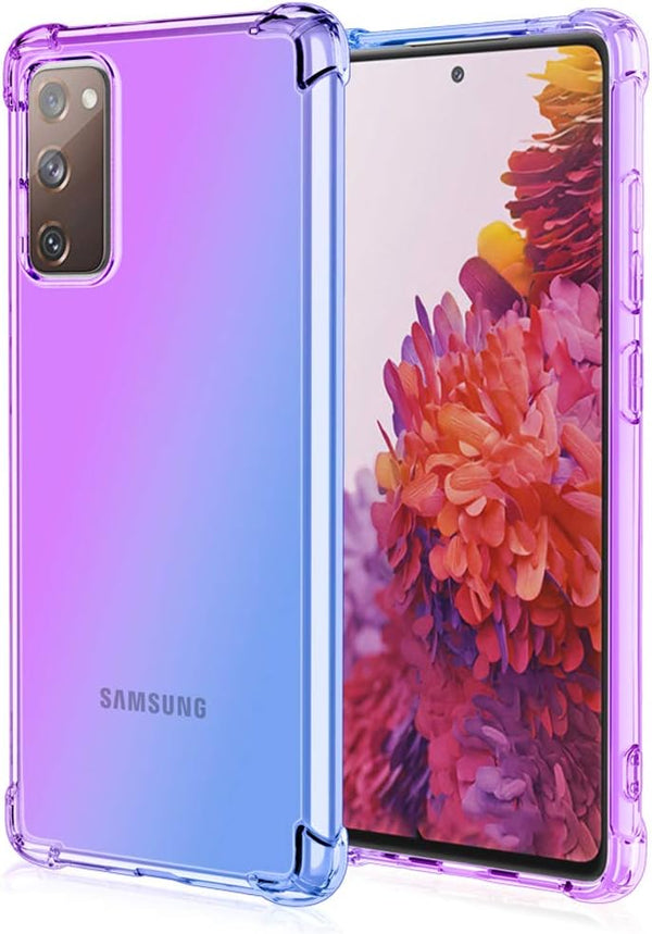 Osophter Clear Case for Galaxy S20 FE 5G, Transparent Reinforced Corners, TPU Shock-Absorption Cover