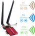 Cudy AX5400 Wireless WiFi 6E PCIe Card for PC - Bluetooth 5.2, AX210 Module, Windows 11, 10, 802.11ax/ac/a/b/g/n