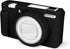 Rieibi ZV-1F Case, Soft Silicone Protective Case for Sony ZV1F/ZV-1M2/ZV-1 Mark II Vlog Camera, Lightweight Black