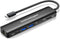 USB C Hub Multiport Adapter, DockteckExpand 7 in 1 with 4K 60Hz HDMI, 1Gbps Ethernet, for MacBook, HP, Dell