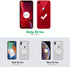 Mitywah Heavy Duty Waterproof Case for iPhone XR, Shockproof Full Body Underwater Protective Metal Case 6.1 inch,