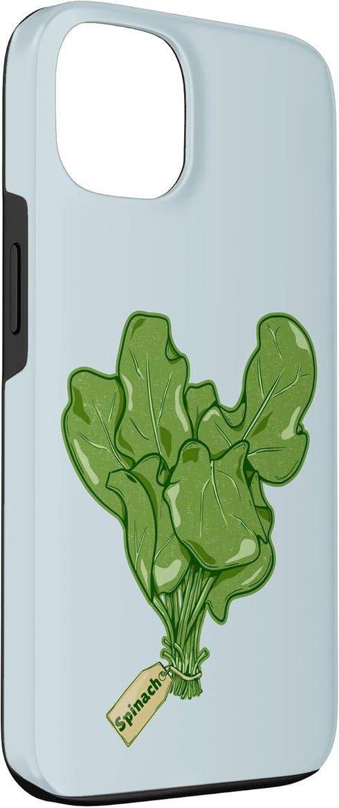 Vegetable garden design by Early Kirky 13 A Bunch of Fresh Spinach Case for iPhone
