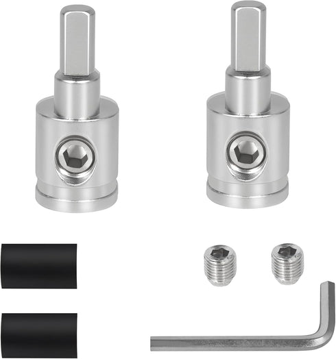 Amp Input Reducer from 0 Gauge to 4 Gauge - Includes Extra Screws, Heat Shrink Tubes & Hex Tool for Car Audio