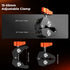 K&F CONCEPT 9.8" 1/4" 3/8" 360 Magic Arm Clamp Kit with & Thread Screw Ball Heads Articulating Magic Arm Camera Mount