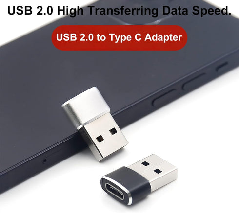 USB C to USB Adapter, 5 Pack, Multi Function USB-C Female to Male Converter, OTG Connector for Apple Watch