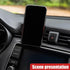 Tuxihapp Air Vent Phone Mount for Car Universal Cell Phone Holder, Small Clip Car Mount Stand Automobile Cradle