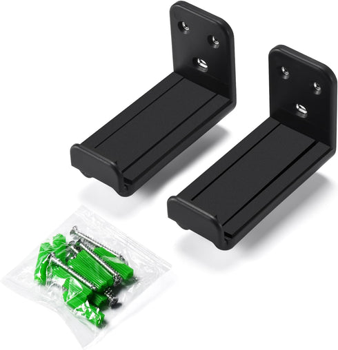 MegaDive 44 lbs,Adjustable Speaker Wall Mount BracketCompatible with Samsung Soundbar&Bose Soundbar .etc Various Brands