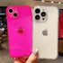 siduater Strap Holder Case for iPhone 14 Plus 6.7" with Kickstand, Slim Translucent PC Back Cover + Soft TPU Bumper,