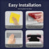 Generic Bathroom Waterproof and Anti-Fog Phone case, Wall-Mounted Phone Stand Without Drilling Holes, TV-Watching