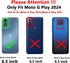 SKMY 2024 16ft.Drop 4G 2024 6.5 inch, SMKY for Moto G Play Case,with Screen Protectors and Camera Cover,[Military