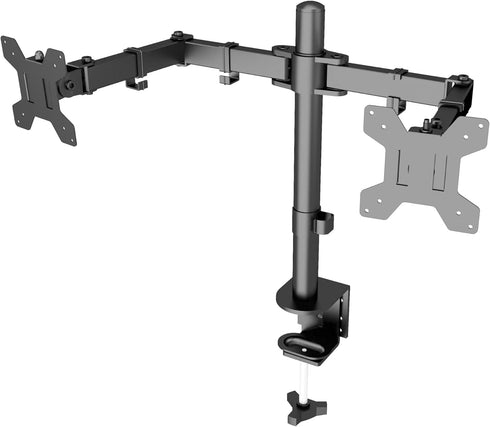 Simple Trending Dual Monitor Stand, Monitor Arm, Heavy Duty Adjustable Monitor Desk Mount for
