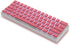 Happy Balls Pudding Keycaps Set, Translucent PBT OEM Profile for Mechanical Keyboard Compatible with Cherry MX