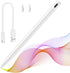 Stylus Pen Compatible for iPad (2018 and Later), Palm Rejection for iPad Pro 11&12.9 Inch, iPad Air, Mini (White)