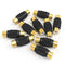 ELECTOP 10 Pack RCA Female to Female Coupler, Gold Adapter for Audio Video