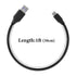 GEEKRIA USB Headphones, Vegan Leather Short Charger Cable Compatible with Sony WH-1000XM5 WH-1000XM4 WH-ULT900N