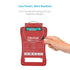 Dlyfull Battery Tester, LCD Display Universal Battery Checker for Various Battery Types, 1x AAA Included